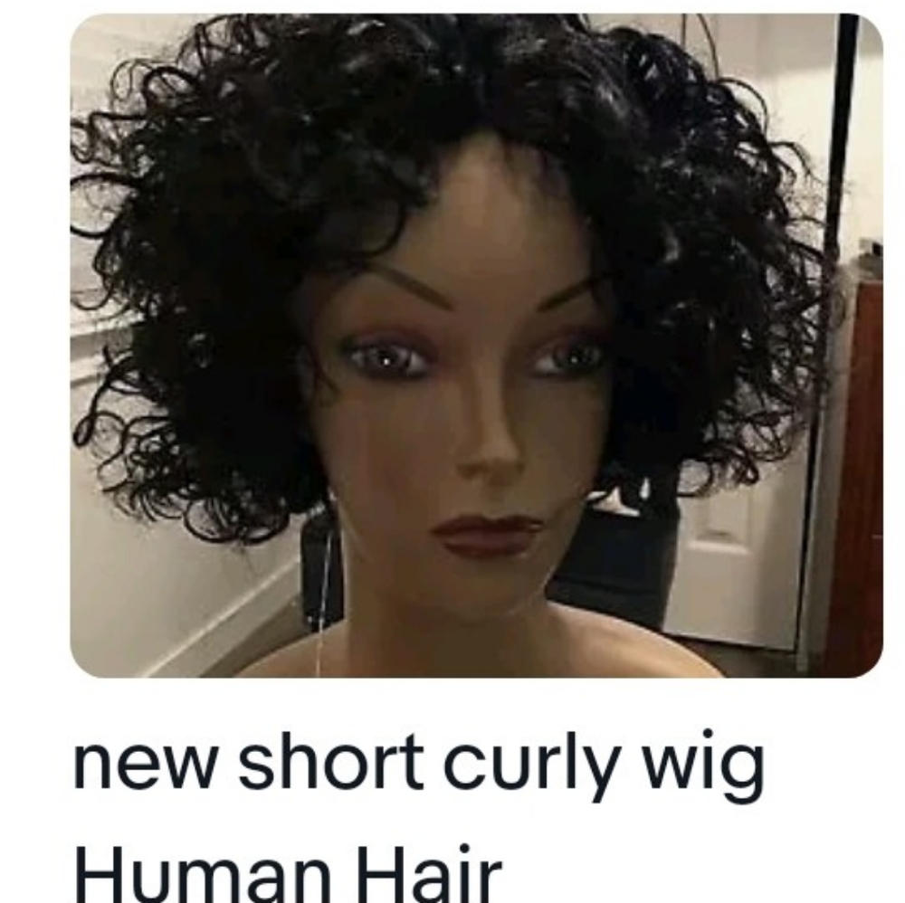Human hair wig
